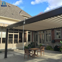 Pergolas et gazebos télécommandés, perchoir bioclimatique d'extérieur, système d'exploitation, Pergola en Aluminium