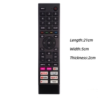 Control Remoto de Repuesto ERF3A80 de Buena Calidad para Televisores Hisense 4K UHD 50E7HQ 65E7HQ 65E78HQ