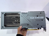 Carte graphique GeForce RTX 4070 Super d'occasion, 12 go de GDDR6X, 192 bits, PCIe 4.0, refroidissement à triple ventilateur pour PC de jeu