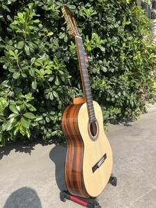 Aiersi Handmade <b>String</b> Instrument Armrest Design Solid Spruce <b>Top</b> with Body High Grade Spanish Vintage Classical Guitar - Product Image 2