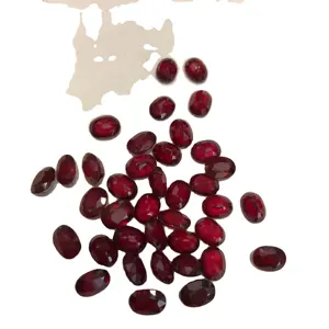 Low price good quality red color natural ruby stone price