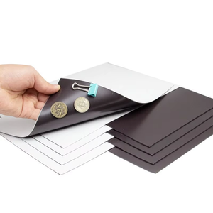 Foglio Magnetico Permanente Ispessito Formato A4, Magnete Morbido in Gomma, Adesivo per <span class=keywords><strong>Lavagna</strong></span> e <span class=keywords><strong>Lavagna</strong></span> Bianca, Magneti per Frigorifero - Product Image 2