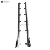 Sortie d'usine pour BMW Série 4 G22 G23 M-SPORT 2 portes 2021-2023 – Jupes latérales de type MP avec fibre de carbone