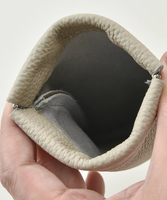 Étui à lunettes en cuir pleine fleur, cadre flexible, pochette fine pour lunettes, vente en gros, logo personnalisé, cadeau de voyage