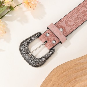 American Retro Women's <strong>Belt</strong> 2024 New <strong>Pattern</strong> Needle Buckle Alloy Summer Decoration Spicy Girl Y2K Paired with Jeans <strong>Belt</strong> - Product Image 4