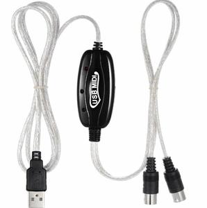 Cabletolink-<span class=keywords><strong>Convertidor</strong></span> <span class=keywords><strong>de</strong></span> Cable <span class=keywords><strong>a</strong></span> teclado <span class=keywords><strong>de</strong></span> música, Cable adaptador <span class=keywords><strong>de</strong></span> PC, entrada USB, MIDI, fábrica, novedad <span class=keywords><strong>de</strong></span> 2021 - Product Image 1