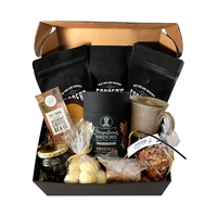 Boîte postale noire en carton ondulé recyclable de luxe de 2mm pour les fournitures de café pour l'artisanat et l'impression en relief alimentaire
