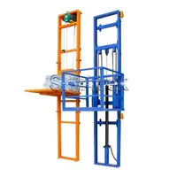 Plateforme élévatrice hydraulique à prix d'usine 500-1000 kg, hauteur 2-12 m, pour la construction, les entrepôts et la maison