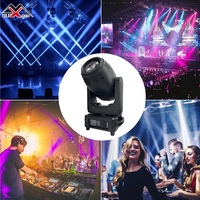 Projecteur mobile 3-en-1 de haute qualité 300W BSW avec LED RGBW, 7 gobos, contrôle DMX et IP20