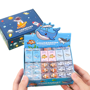 ยางลบลายการ์ตูนรูปแซนวิช น่ารัก สร้างสรรค์ สำหรับนักเรียนประถม  ออกแบบเป็นผลไม้ ตัดได้ ลบสะอาด ไม่ทิ้งรอย สำหรับเด็ก - Product Image 1