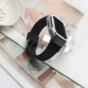 สายรัดข้อมือแอปเปิ้ลวอทช์โลหะมีหัวเข็มขัด20มม. สำหรับ Apple Watch Series 6 7 8 S11 - Product Image 2