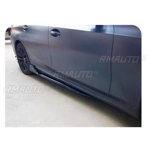 <b>Car</b> Side Skirt Lip Spoiler Extension <b>Diffuser</b> Guard Apron <b>For</b> BMW 3 4 Series G20 G28 G22 2020+ Side Skirt Splitter Accessories - Product Image 6