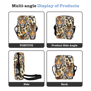 Sacs bandoulière personnalisés en gros, motif tigres, plus résistants, durables, décontractés et tendance - Product Image 4