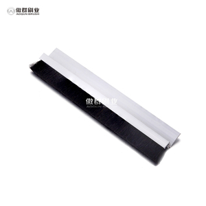Support aluminium personnalisé <span class=keywords><strong>porte</strong></span> fenêtre voiture Bus verre <span class=keywords><strong>douche</strong></span> côté bande <span class=keywords><strong>coulissante</strong></span> butée <span class=keywords><strong>porte</strong></span> fond joint brosse - Product Image 6