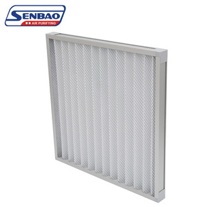 Công nghiệp G4 HEPA xếp li Bảng điều chỉnh Bộ lọc không khí merv 13 hộp Bộ lọc chính mới bán buôn sợi tổng hợp không khí công nghiệp - Product Image 1