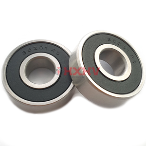 เดี่ยวแถวเรเดียล S6201-<span class=keywords><strong>2RS</strong></span> S6201 SS6201 <span class=keywords><strong>2RS</strong></span> แบริ่งสแตนเลส 12x32x10 มม. แบริ่งบอลปิดผนึก HXHV โรงงานราคา - Product Image 1