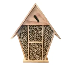 ผึ้งบ้านขนาดใหญ่ไม้แมลงผึ้งรังสวนรังกล่อง