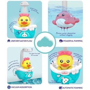 Jouet de bain mural à ventouse pour bébé, arroseur d'<span class=keywords><strong>eau</strong></span> pour la baignoire, idéal pour les tout-petits, pour l'heure du bain et les jeux dans la salle de bain - Product Image 5