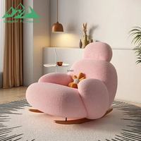 Fauteuil à bascule moderne de luxe Wayon, canapé confortable pour salon et chambre à coucher