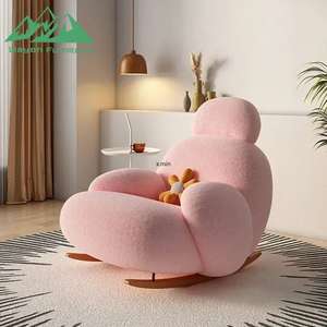 Fauteuil à bascule moderne de luxe Wayon, canapé confortable pour salon et chambre à coucher - Product Image 5