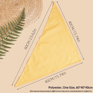 <span class=keywords><strong>Bandana</strong></span> à pois <span class=keywords><strong>pour</strong></span> chien, accessoire multifonctionnel <span class=keywords><strong>pour</strong></span> animaux de compagnie de petite et moyenne taille, <span class=keywords><strong>pour</strong></span> l'intérieur et l'extérieur - Product Image 3