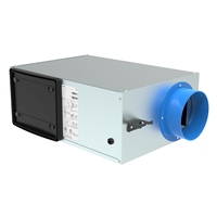 Système de ventilation à flux unidirectionnel avec purification du CO2 et des PM2.5