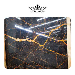 Goldtop Italie Port <span class=keywords><strong>Laurent</strong></span> Dalle de pierre de marbre naturel pour comptoirs de cuisine Vanité Table à manger Carrelages de sol - Product Image 2