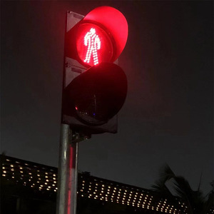 Feu de signalisation piéton dynamique Chuang An Yue Cs-Rx300-2D 15W 220V pour la sécurité des passages à nivellement et des allées - Product Image 2