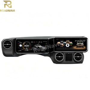 RoadNavi <span class=keywords><strong>Pantalla</strong></span> Dual Android de 12.3 Pulgadas para Jeep Wrangler JK 2011-2017, Panel de Instrumentos Digital, Reproductor de Radio para Auto - Product Image 1