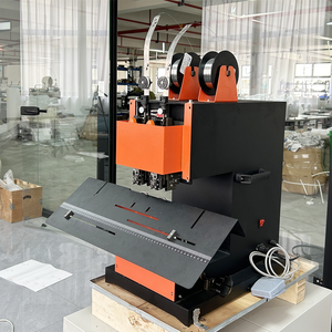 W-202 Good Quality Double Heads Flat Stitching / Saddle Stitch <b>Wire</b> Booklet Maker <b>Machine</b> - Product Image 4