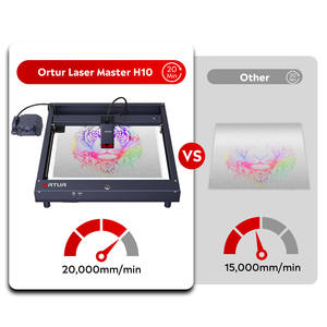 Máquina de Grabado Láser <span class=keywords><strong>Ortur</strong></span> Laser <span class=keywords><strong>Master</strong></span> H10 20000mW Clase 4 con Asistencia de Aire de 40L, <span class=keywords><strong>2</strong></span> Cabezales, Velocidad de 20000mm/min, Control Android/iOS - Product Image 3