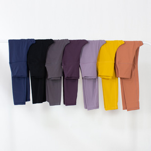 <span class=keywords><strong>Pantalon</strong></span> <span class=keywords><strong>de</strong></span> yoga pour <span class=keywords><strong>femme</strong></span>, double face brossé, extra large, séchage rapide, <span class=keywords><strong>taille</strong></span> haute, longueur intégrale, infroissable, effet seconde peau, extensible - Product Image 4