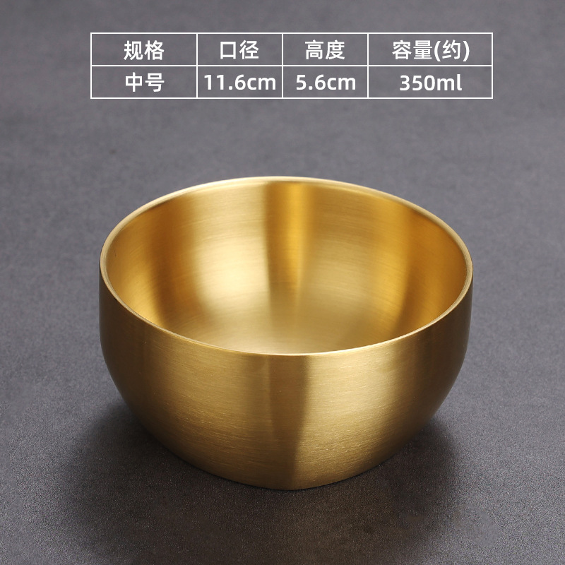 11cm square bowl (gold)