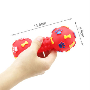   Giocattoli per Cani a Forma di Manubrio in Vinile Resistente con Suono Squittente, Vendita all'Ingrosso - Product Image 3