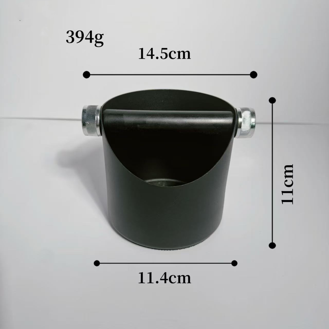 Petit seau à scories-45 acier-noir