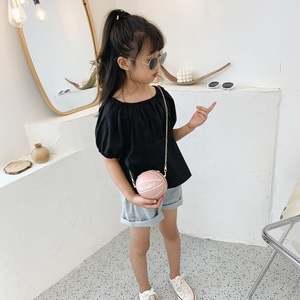 Dernier modèle <span class=keywords><strong>de</strong></span> sacs à bandoulière mignons en PU avec chaîne pour <span class=keywords><strong>mini</strong></span> <span class=keywords><strong>basket</strong></span>-ball pour enfants sac à main pour petite fille - Product Image 3