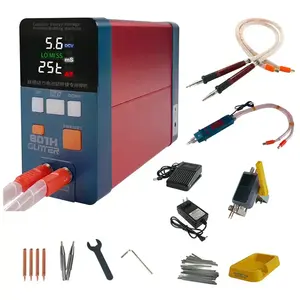 801h Glitter 19.8kw 3500a Spot Welder Spot Welding Machine For 18650 32650 Lifepo4 Battery For 0.4-0.5mm Pure Nickel