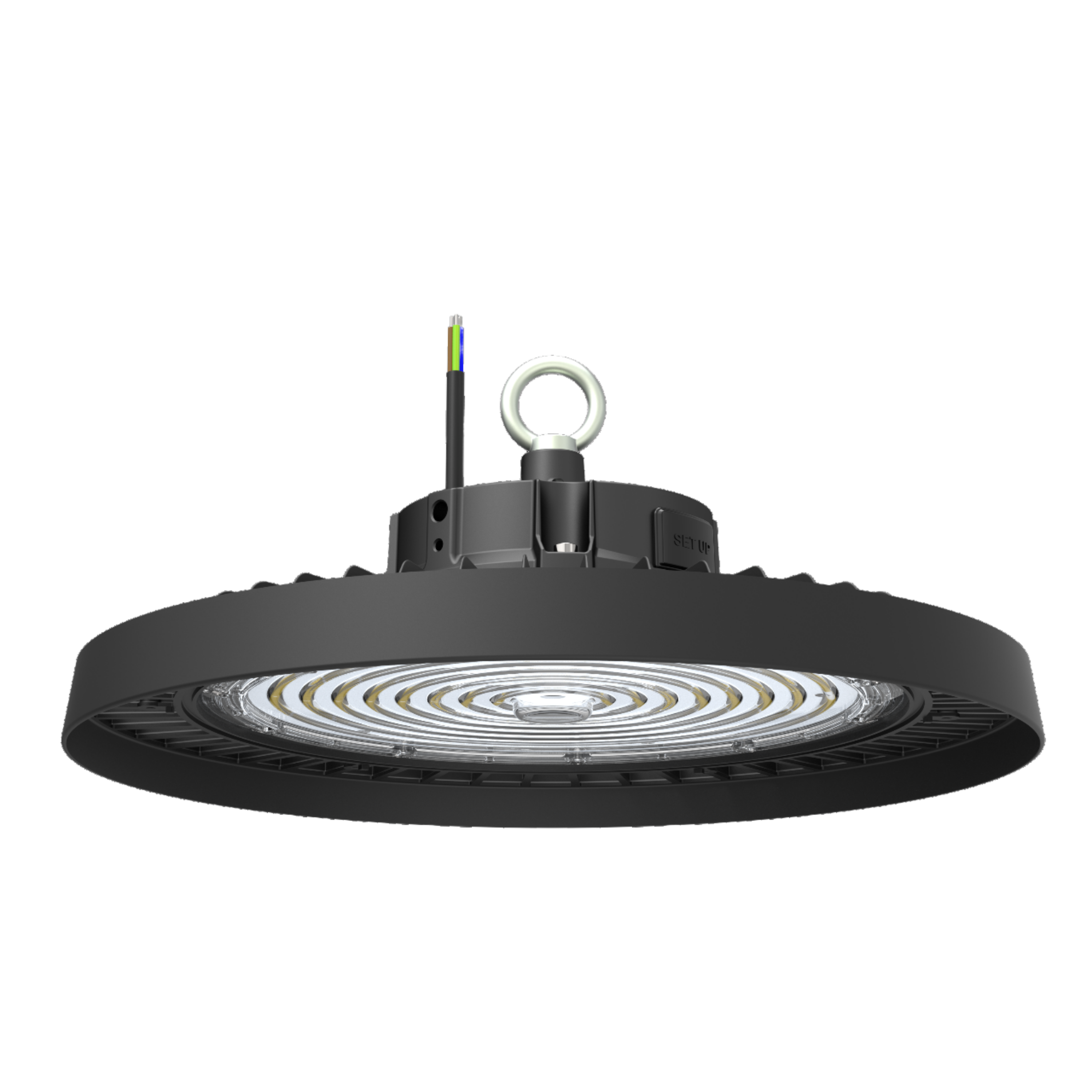 Commercial & Industrial 100W UFO LED High Bay Light - 5000K IP65 DLC/ETL Certified, 150LM/W, 5-Year Warranty for Warehouse