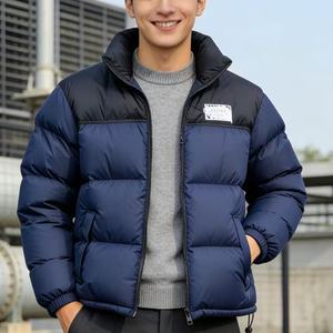 Chaleco acolchado prémium para hombre, diseño OEM personalizado de <span class=keywords><strong>The</strong></span> Jacket For <span class=keywords><strong>North</strong></span> City, ligero, <span class=keywords><strong>sin</strong></span> <span class=keywords><strong>mangas</strong></span>, para invierno, cálido, con superficie lisa. - Product Image 4