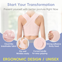 Ceinture Correctrice de Posture Respirante et Réglable, Soutien Dorsal à Bretelles Croisées pour Femmes, Usage Quotidien, Vente en Gros