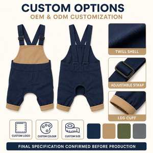 Salopette pour chien à bretelles, style color block, pour chiens de petite race à corps long (Dachshund) - Product Image 2