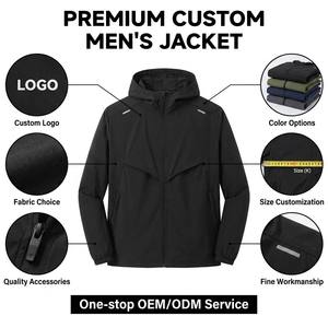 Veste coupe-vent décontractée pour <span class=keywords><strong>homme</strong></span>, camouflage patchwork, séchage rapide, respirante, à capuche, légère, protection estivale - Product Image 3