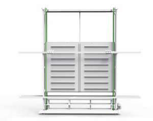 Polipasto inteligente de inspección de doble cara para todo tipo de persianas Pantalla personalizable con Bearin y pruebas de motor Dos persianas a <span class=keywords><strong>la</strong></span> vez - Product Image 2