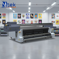 Imprimante UV grand format hybride à plat avec 2 à 8 têtes Ricoh GEN6, table à vide, pour impression rouleau à rouleau