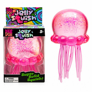 High Quality <strong>Large</strong> Size Glitter Jellyfish Squishy Toy Super Soft Squeeze Stress Relief Sensory Squeeze Toy for Kids - Product Image 6