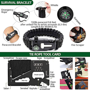 Ngoài trời Đi Bộ Đường Dài khẩn cấp <span class=keywords><strong>Survival</strong></span> công cụ du lịch cứu hộ Túi cắm trại thiết bị <span class=keywords><strong>Survival</strong></span> kit Cắm Trại Đi Bộ Đường Dài thiết bị chiến thuật - Product Image 4