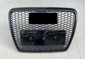 Grille de pare-chocs avant supérieure style RS6 pour Audi A6/S6 C6 2005 2006 2007 2009 2010 2011 - Product Image 5