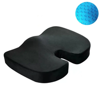 2025 nouveau GEL personnalisé Logo Ciatica & hanche & Coccyx soulagement de la douleur coussin de chaise de bureau pour coussin de siège en mousse à mémoire de forme longue assise
