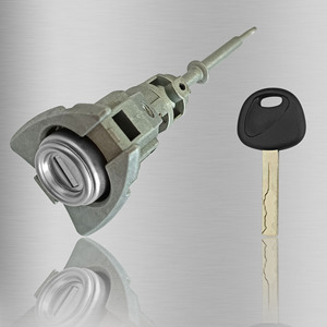 Hyundai Sonata Door <b>Lock</b> Cylinder XD207M2 1 <b>Key</b> Grey Cylindrical <b>Lock</b> For Sonata 8 - Product Image 1