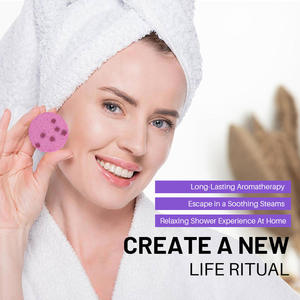 Diffuseur de vapeur aromatique <span class=keywords><strong>pour</strong></span> la <span class=keywords><strong>douche</strong></span> à la rose et à la lavande, tablette de bain parfumée <span class=keywords><strong>pour</strong></span> la <span class=keywords><strong>douche</strong></span> - Product Image 4